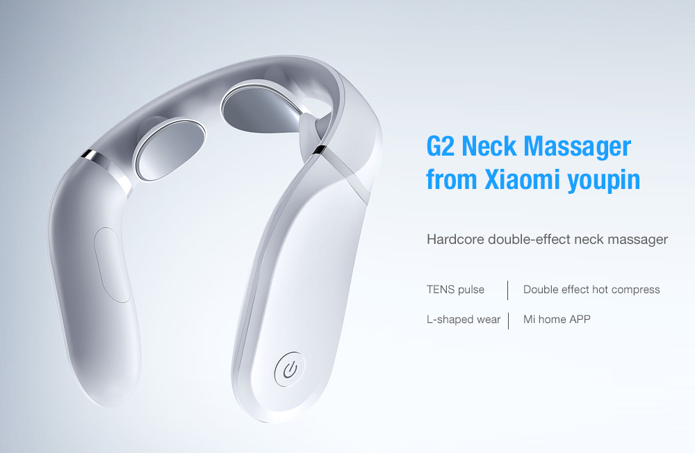 G2 Neck Massager - Platinum