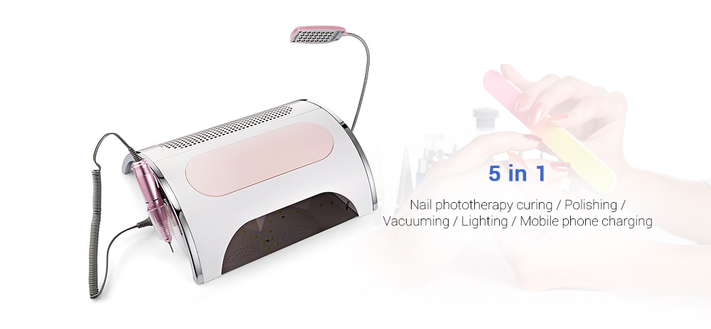 Five in One Multi-purpose Electronic Nail-beauty Manicure Machine Set